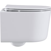 Унитаз подвесной Roxen Simple Compact 530120-01 Rimless Soft Close