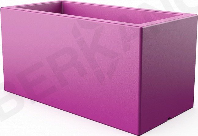 

Кашпо Berkano Cubric 80*40 DB (фиолетовый)