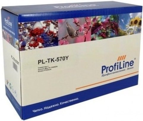 

Картридж ProfiLine PL-TK-570Y (аналог Kyocera TK-570Y)