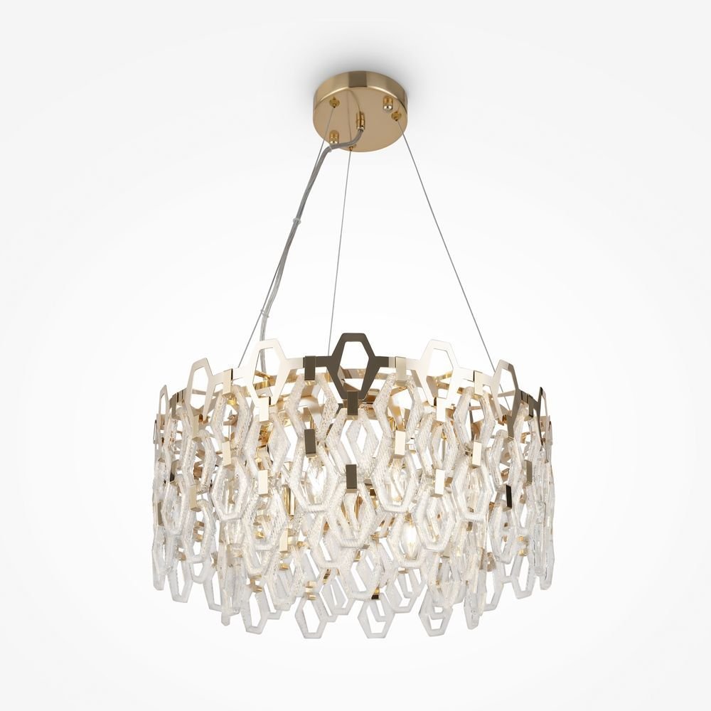 

Подвесная люстра Maytoni Tissage MOD490PL-09G