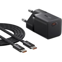 Сетевое зарядное Baseus GaN5 Fast Charger Mini 1C 25W P10110909113-00 (черный)