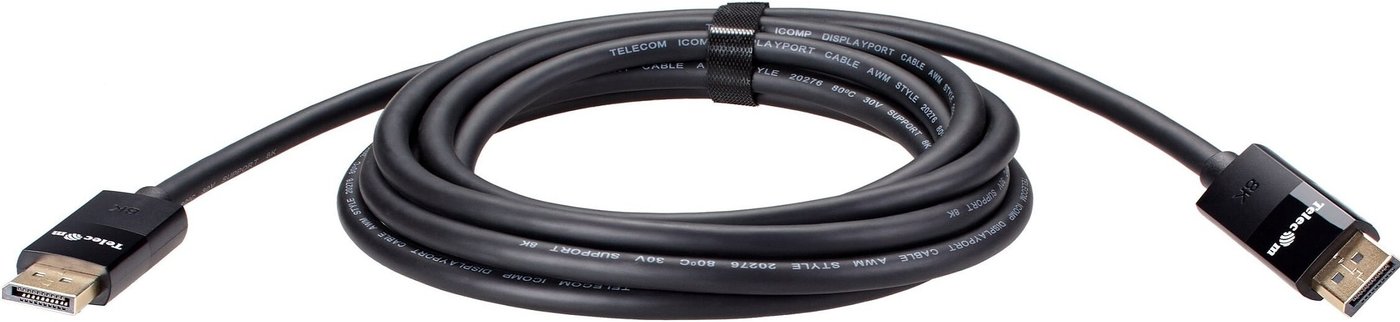 

Кабель Telecom TCG755-3M DisplayPort - DisplayPort (3 м, черный)