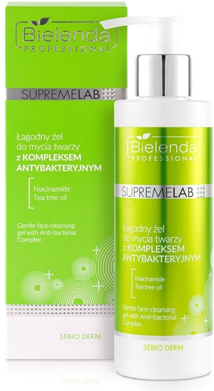 

Bielenda Гель для умывания Supremelab Sebio Derm Нежный с антибактериальным комплексом (200 г)