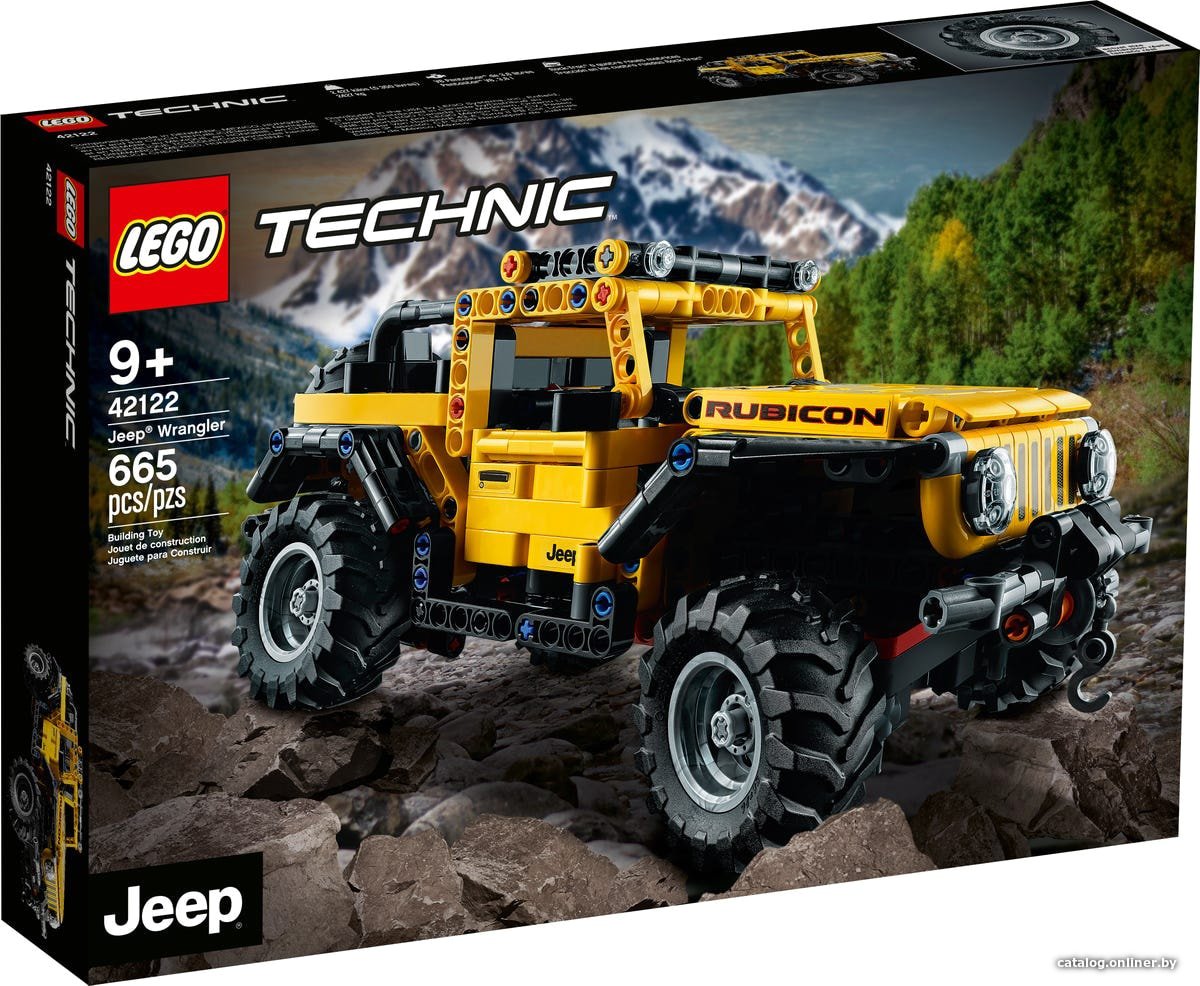

Конструктор LEGO Technic 42122 Jeep Wrangler