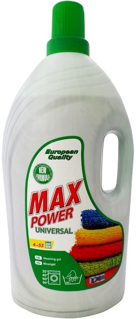 

Гель для стирки Max Power Universal 4 л