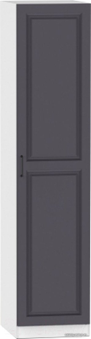 Шкаф-пенал Интермебель Марсель 420 МР-03-B2 (графит софт)