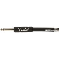 Гитарный кабель Fender Pro 15 INST Cable GRY TWD 6.3 Jack - 6.3 Jack (4.5 м, черный)