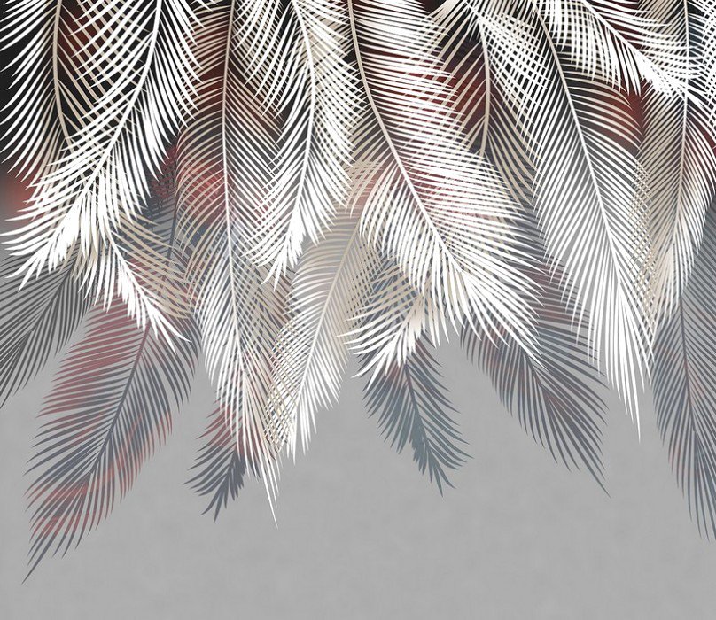

Фотообои Citydecor Пальмовые листья (пестрые) 1 300x260