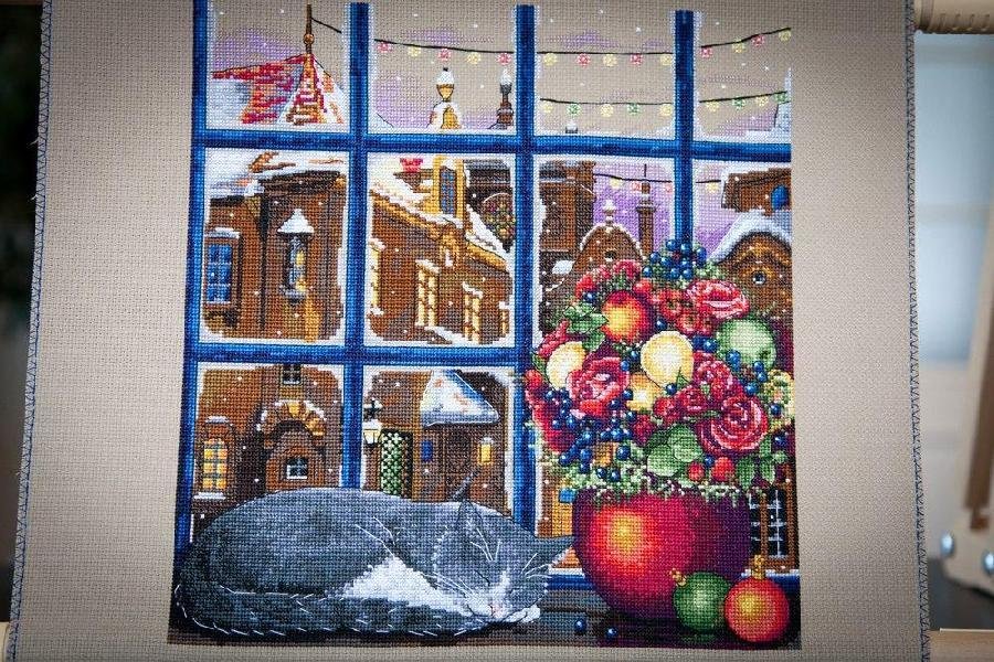 

Набор для вышивания Merejka Зимний сон K-87