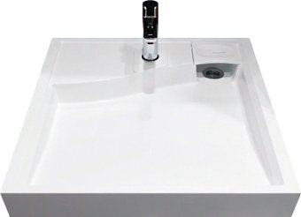 Умывальник Marblan Modern 60 (белый глянцевый, с кронштейнами, без сифона)
