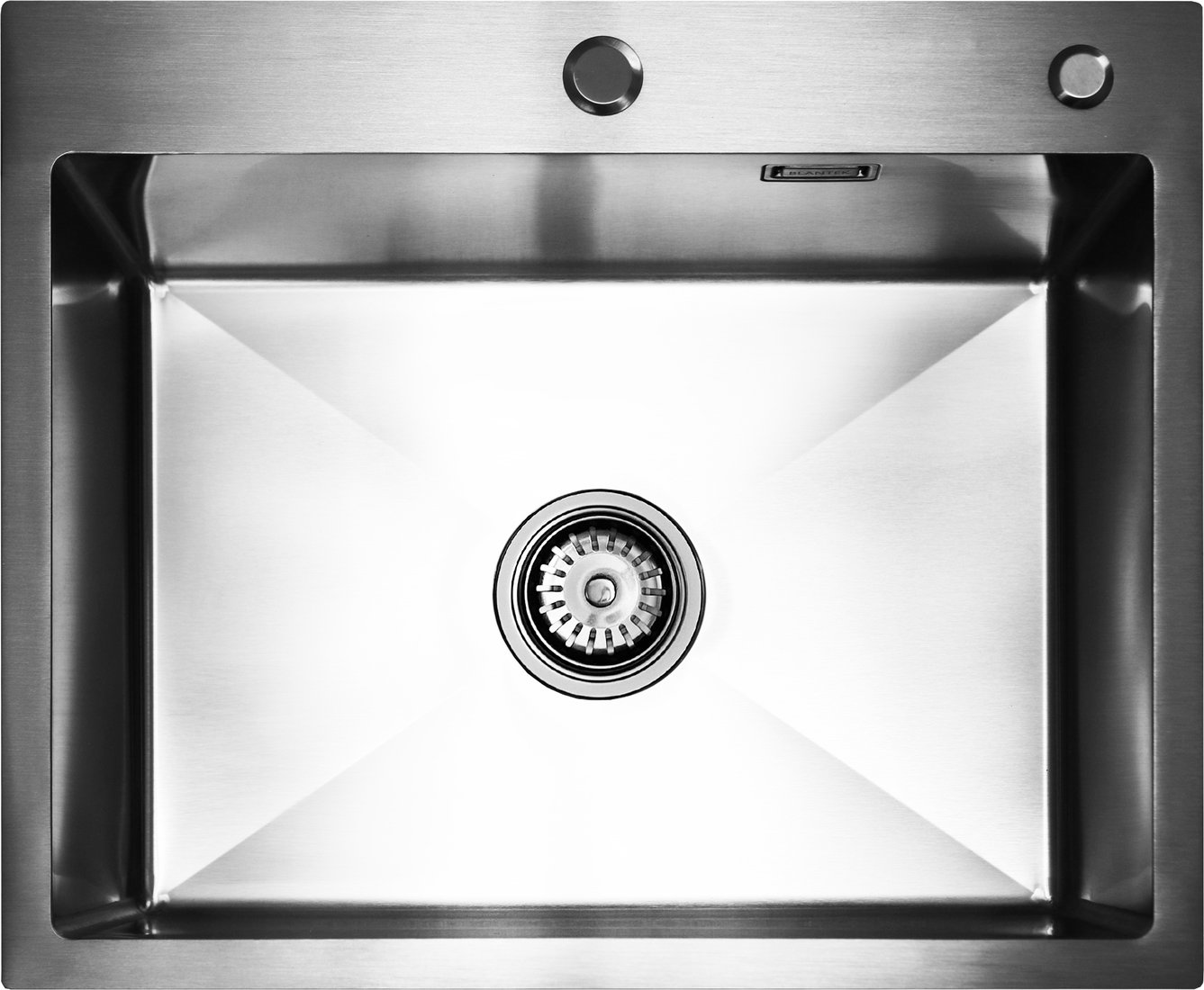 

Кухонная мойка Blantek LS-5848S Brushed