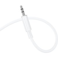 Кабель Borofone BL21 USB Type-C - 3.5 jack (1 м, белый)