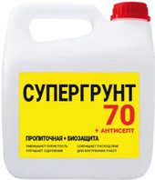 Супергрунт 70 + Антисепт 5 кг