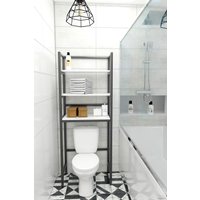  Millwood Этажерка Венеция 70 (дуб белый craft/белый)