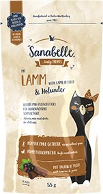 

Лакомство для кошек Bosch Sanabelle Lamb & Elderberry Sticks 55 г
