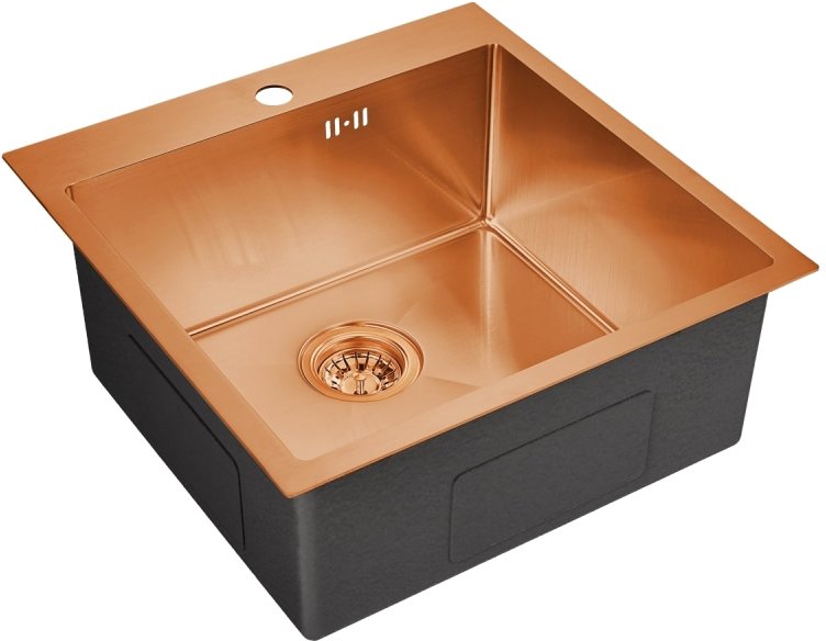 

Кухонная мойка Emar EMB-116 PVD Nano Coppery