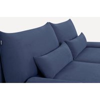 Угловой диван Divan Аллаум Linia Navy Blue 261628 (синий)