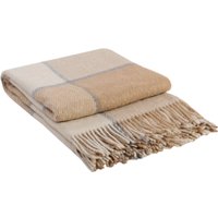 Плед Vladi Эльф Oliver 140x200 рап.4 50159 (04 белый/бежевый/серый)