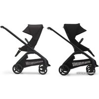 Универсальная коляска Bugaboo Dragonfly (2 в 1, black/midnight black/grey melange)