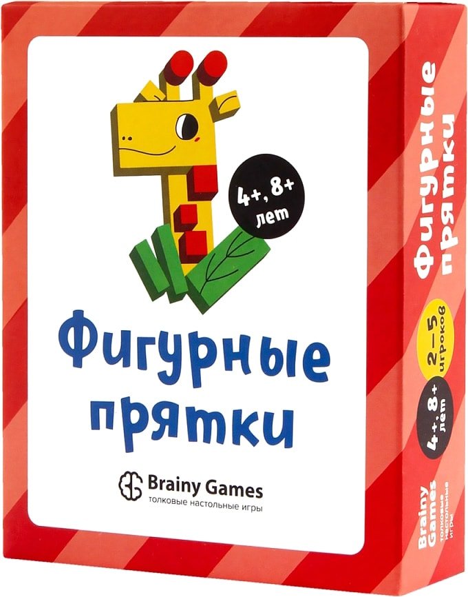 

Развивающая игра Brainy Games Фигурные прятки УМ522