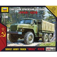 Сборная модель Звезда Советский армейский грузовик "Урал 4320"