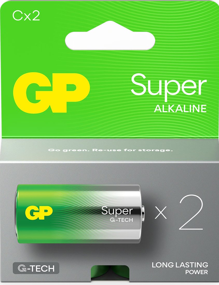 Батарейка GP Super LR14/14AETA21-2GSB2