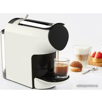 Капсульная кофеварка Scishare S1103 (с переходником на евровилку, белый)