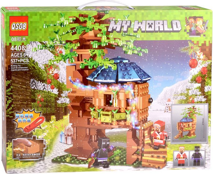 

Конструктор QSOB My World 44089 Дом на дереве