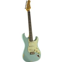 Электрогитара EKO S-300 Relic Daphne Blue