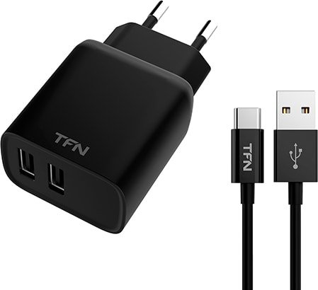 

Сетевое зарядное TFN WCRPD12W2U03