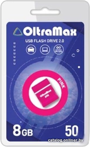 OltraMax 50 8GB (różowy)