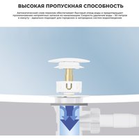 Сифон Wellsee Useful Extras 231913000 (белый/матовый белый)