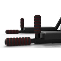 Турник с брусьями МК Уралспорт 3 в 1 30250ПГ (черный)