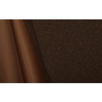 Комплект штор Delfa СШД-050 Naturel Blackout (160x270, шоколадный, А85822)