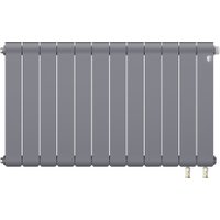 Биметаллический радиатор Royal Thermo Infinity 500 Silver Satin VR80 - 12 секций