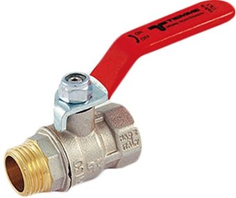 Запорная арматура Tiemme Шаровый кран Mistral ВН-НР 1/2 стальная рукоятка 2360248/2360036