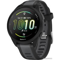 Умные часы Garmin Forerunner 165 Music (черный/сланцево-серый)