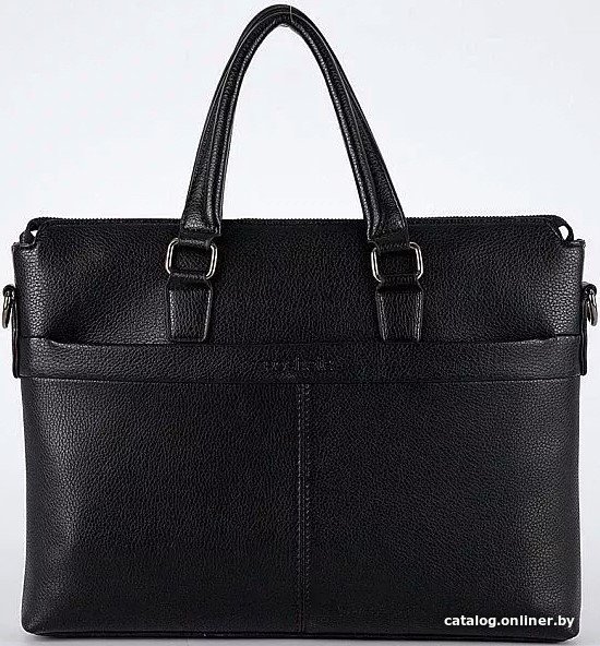 Мужская сумка Poshete 250-8332-3-BLK (черный)