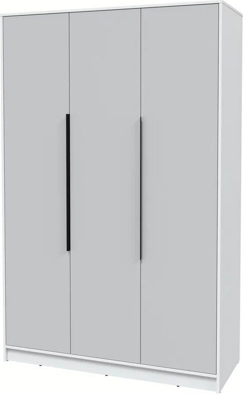 

Шкаф распашной Интерлиния Концепт КТ-Ш3 (серый/белый платинум)