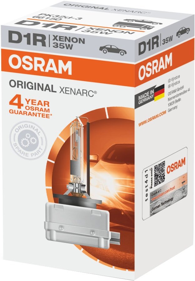 

Ксеноновая лампа Osram D1R Xenarc Original 1шт