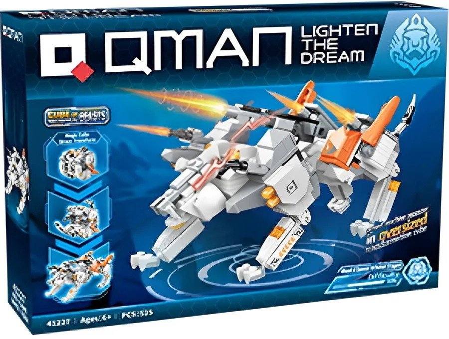 

Конструктор Qman Cube Mechanical of Beasts 41227 Космический бот