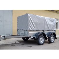 Двухосный прицеп AvtoS A30P2B тент 400