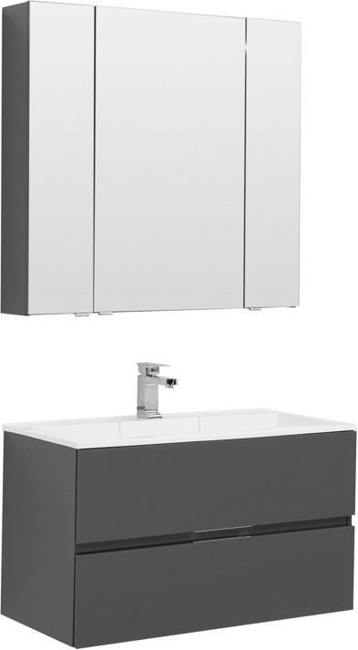

Aquanet Комплект мебели для ванной комнаты Алвита 90 241388