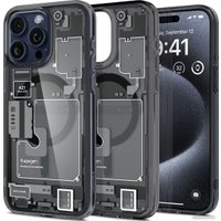 Чехол для телефона Spigen Ultra Hybrid Zero One (MagFit) для iPhone 15 Pro ACS06721 (разноцветный)