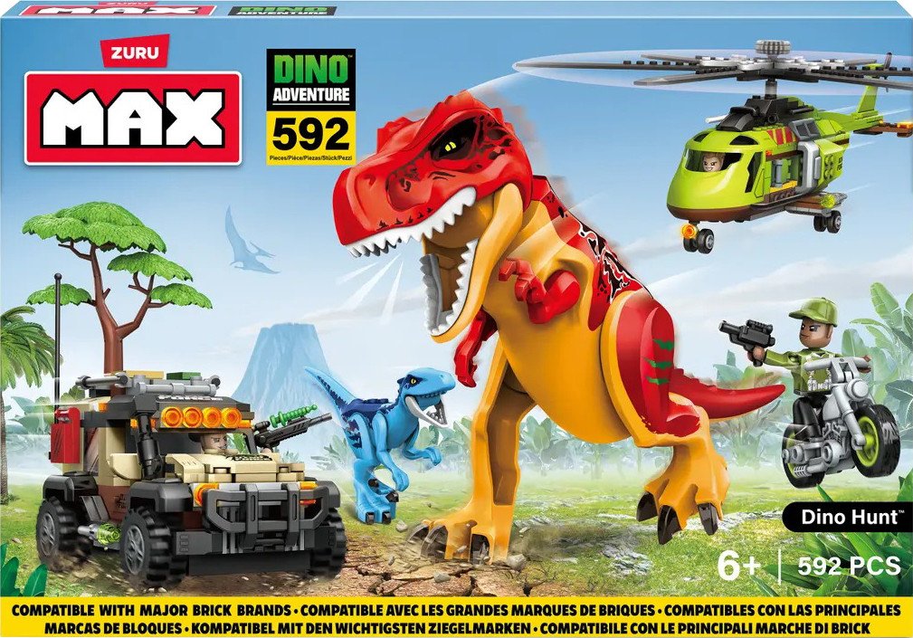 

Конструктор Zuru Дино-Приключения S1 83156 (592эл)