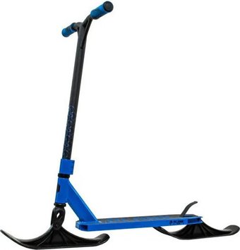 Самокат на лыжах Plank Triton P20-TRI100B+SKI (синий)