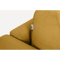 Угловой диван Divan Льери Мини Velvet Yellow 240326 (желтый)