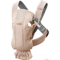 Рюкзак-переноска BabyBjorn Mini 3D Mesh (жемчужно-розовый)