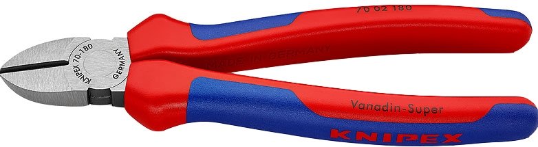

Кусачки боковые (бокорезы) Knipex 70 02 180