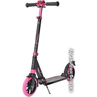 Двухколесный подростковый самокат Tech Team City Scooter 2022 (черный/розовый)